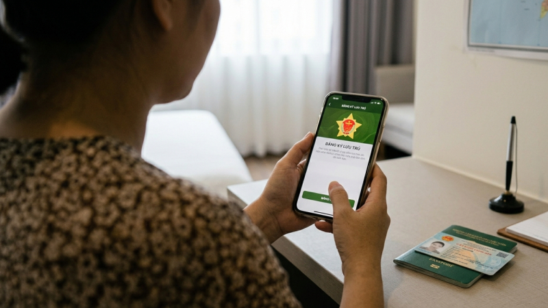 Người th&acirc;n, bạn b&egrave; đến nh&agrave; ở qua đ&ecirc;m phải khai b&aacute;o lưu tr&uacute;