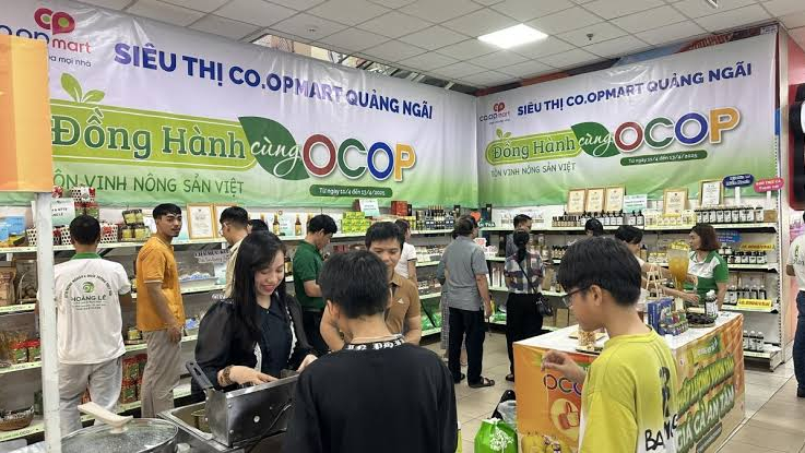 Quảng Ng&atilde;i đẩy mạnh chuyển đổi số cho sản phẩm OCOP