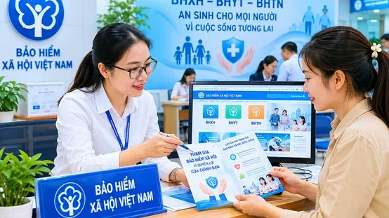 Người lao động cần lưu &yacute; c&aacute;c mức đ&oacute;ng, hưởng BHXH, BHYT mới từ th&aacute;ng 7 