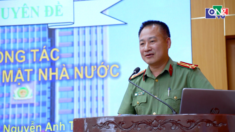 Tập huấn c&ocirc;ng t&aacute;c bảo vệ b&iacute; mật nh&agrave; nước