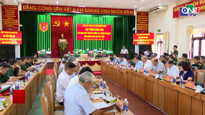 X&aacute;c định ng&agrave;y truyền thống của lực lượng vũ trang tỉnh