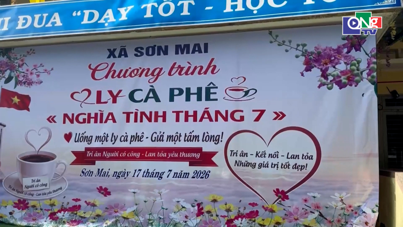 Ly c&agrave; ph&ecirc; kết nối những tấm l&ograve;ng tri &acirc;n