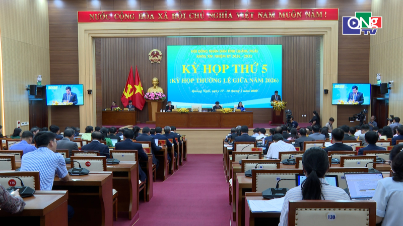 Khai mạc kỳ họp thứ 5, HĐND tỉnh kh&oacute;a XIV