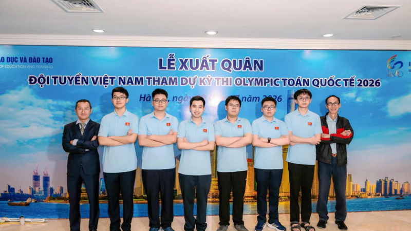 Việt Nam đoạt 2 huy chương v&agrave;ng Olympic To&aacute;n quốc tế