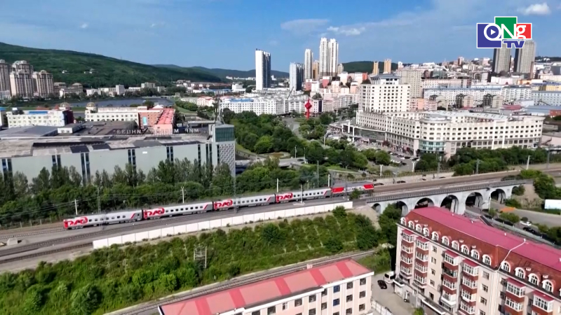 Tuyến t&agrave;u du lịch mới kết nối Nga v&agrave; Trung Quốc
