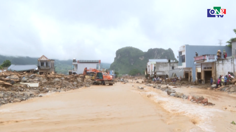 Trung Ương hỗ trợ Lai Ch&acirc;u 50 tỷ đồng khắc phục hậu quả mưa lũ