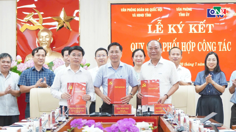 K&yacute; kết quy chế phối hợp giữa c&aacute;c văn ph&ograve;ng