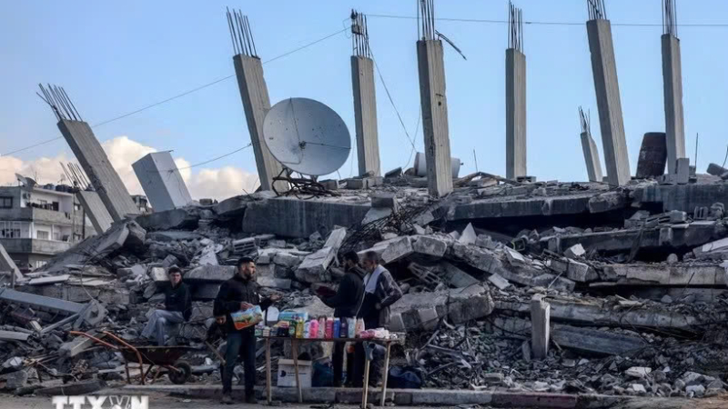 Israel x&acirc;y dựng &ldquo;r&agrave;o chắn&rdquo; chia cắt Dải Gaza