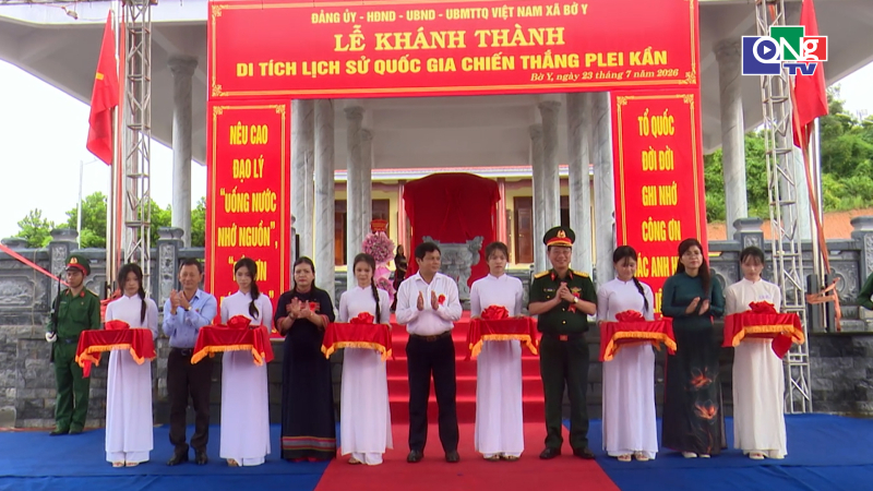 Kh&aacute;nh th&agrave;nh Di t&iacute;ch lịch sử quốc gia Chiến thắng Plei Kần
