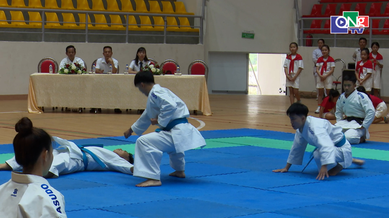 162 v&otilde; sinh tham gia kỳ thi thăng đẳng quốc gia m&ocirc;n Karate năm 2026