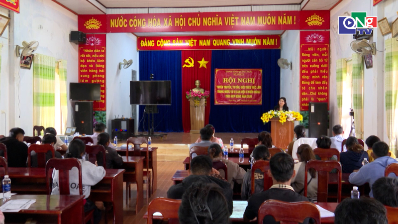 Chương tr&igrave;nh tư vấn, giới thiệu việc l&agrave;m trong nước v&agrave; đi l&agrave;m việc ở nước ngo&agrave;i theo hợp đồng ở x&atilde; Ngọk R&eacute;o