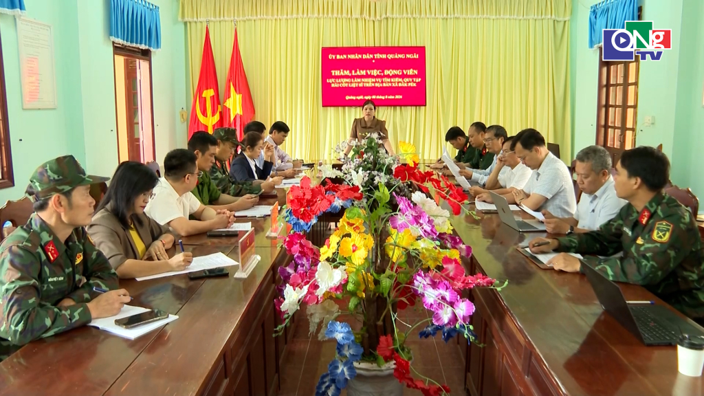 Quang cảnh buổi làm việc.
