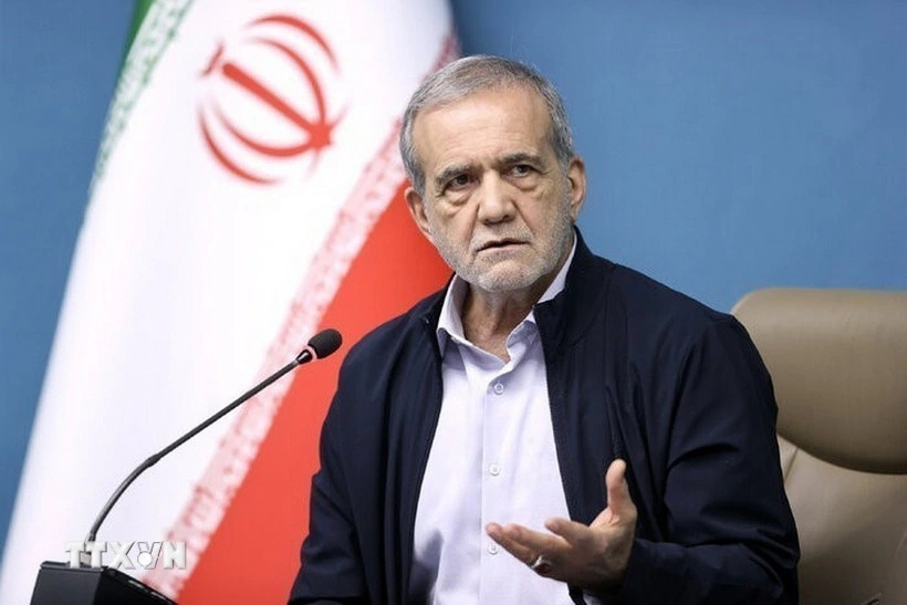 Tổng thống Iran Masoud Pezeshkian.