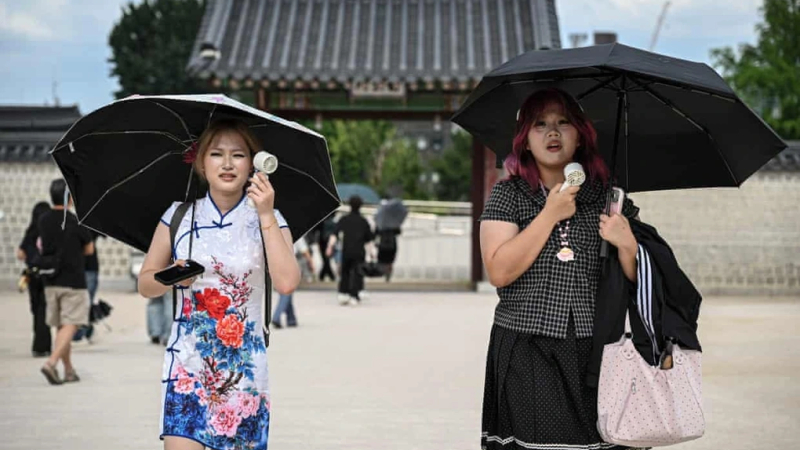 H&agrave;n Quốc ghi nhận nhiệt độ cao kỷ lục