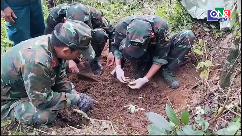 Ph&aacute;t hiện, quy tập 4 h&agrave;i cốt liệt sĩ từ nguồn tin nh&acirc;n d&acirc;n
