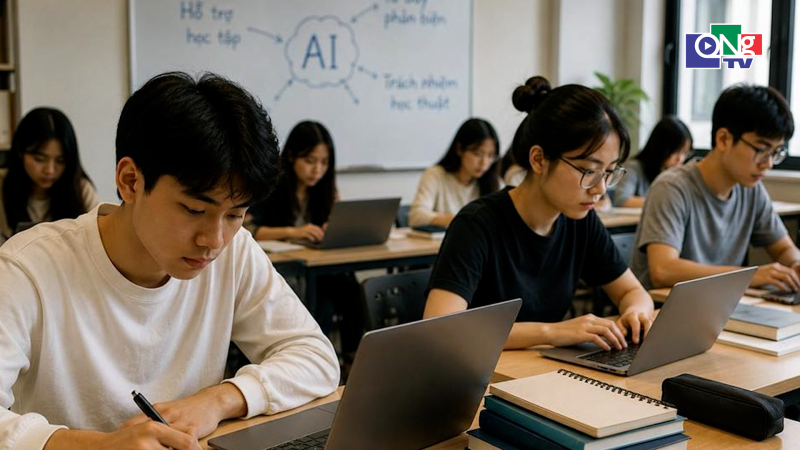 Từ 15/8, d&ugrave;ng AI gian lận trong học tập, nghi&ecirc;n cứu sẽ bị xử l&yacute;