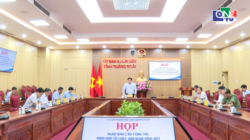 Quảng Ng&atilde;i sẵn s&agrave;ng cho Hội nghị v&ugrave;ng tổ chức v&agrave;o ng&agrave;y 14/8