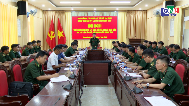 Đẩy nhanh lấy mẫu ADN x&aacute;c định danh t&iacute;nh h&agrave;i cốt liệt sĩ