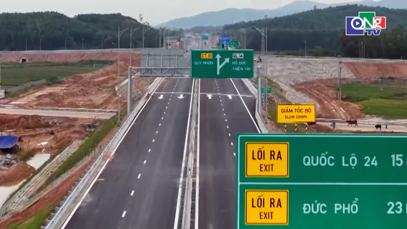 Cao tốc Quảng Ng&atilde;i - Nha Trang thu ph&iacute; từ 14/8