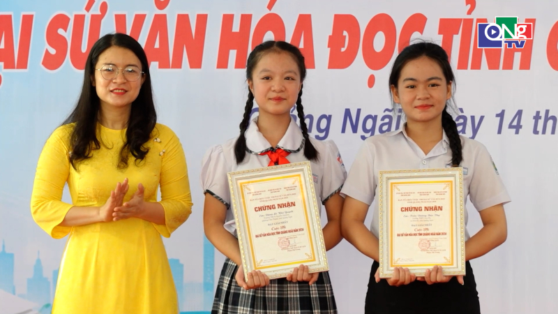 Trao giải Cuộc thi Đại sứ Văn h&oacute;a đọc năm 2026