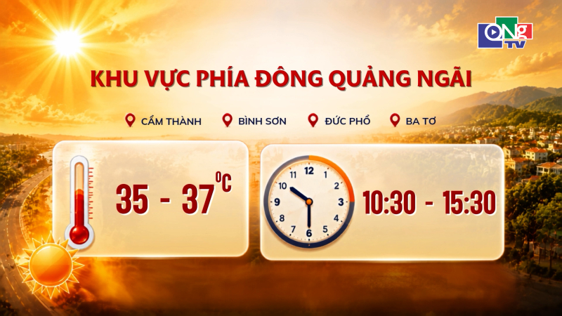 Nắng n&oacute;ng giảm nhiệt từ ng&agrave;y 19/8