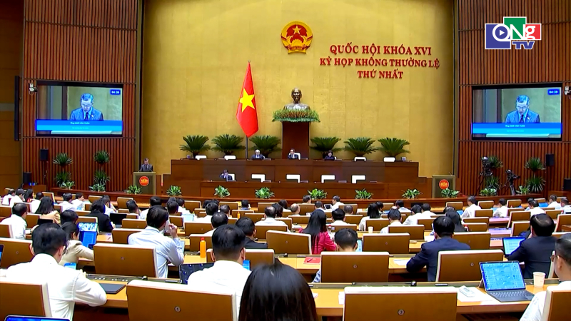 Đợt 2 kỳ họp kh&ocirc;ng thường lệ lần thứ nhất, Quốc hội kh&oacute;a XVI