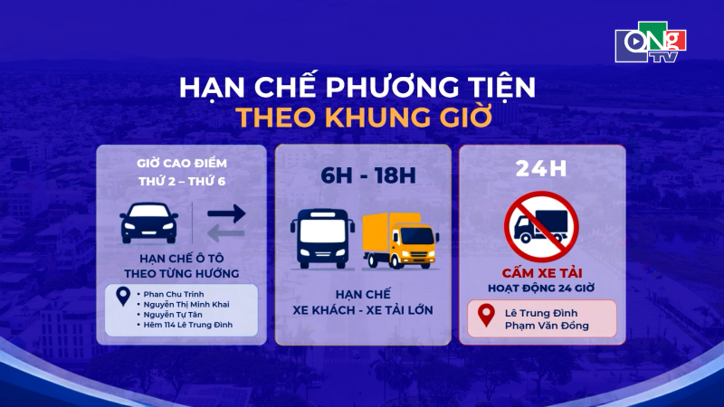 Lưu &yacute; ph&acirc;n luồng giao th&ocirc;ng mới ở phường Cẩm Th&agrave;nh