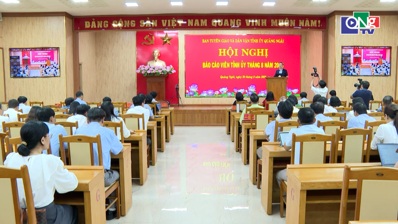 Hội nghị B&aacute;o c&aacute;o vi&ecirc;n Tỉnh ủy&nbsp;