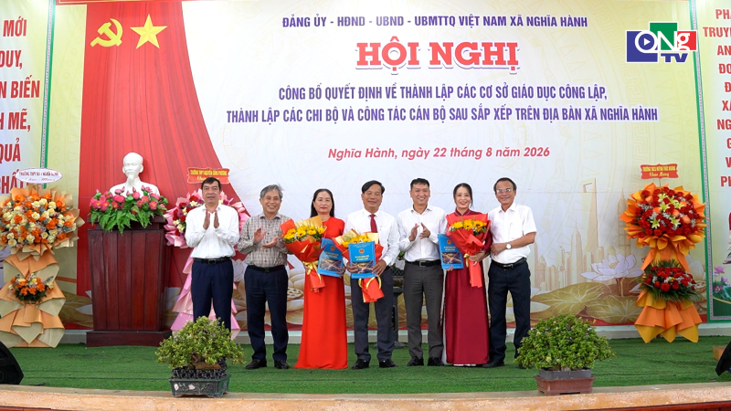 Nghĩa H&agrave;nh c&ocirc;ng bố th&agrave;nh lập c&aacute;c cơ sở gi&aacute;o dục c&ocirc;ng lập