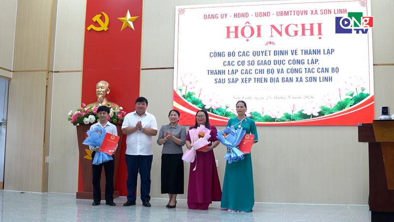 Sơn Linh c&ocirc;ng bố th&agrave;nh lập c&aacute;c cơ sở gi&aacute;o dục c&ocirc;ng lập