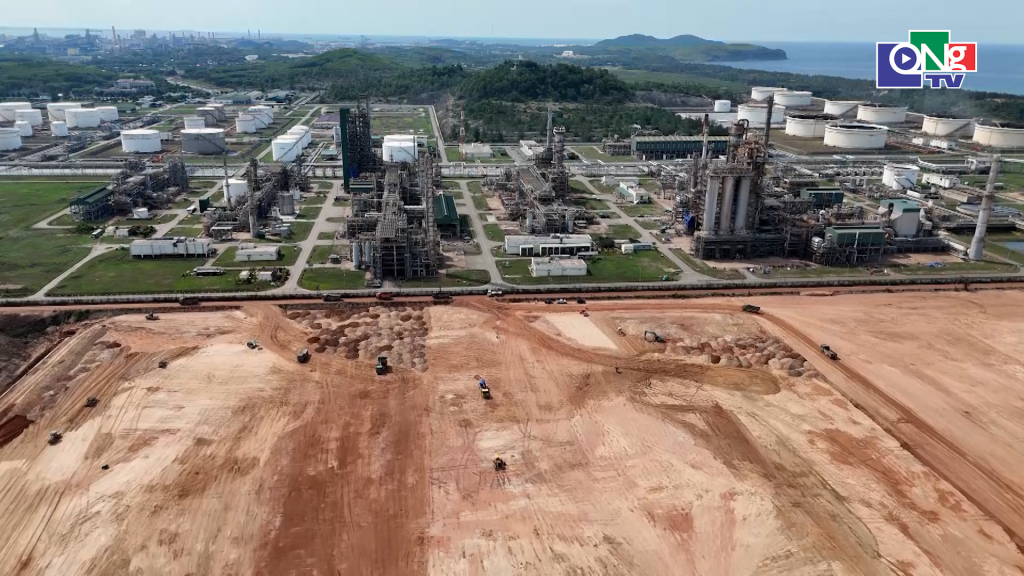 Dự án nâng cấp mở rộng nhà máy Lọc dầu Dung Quất.