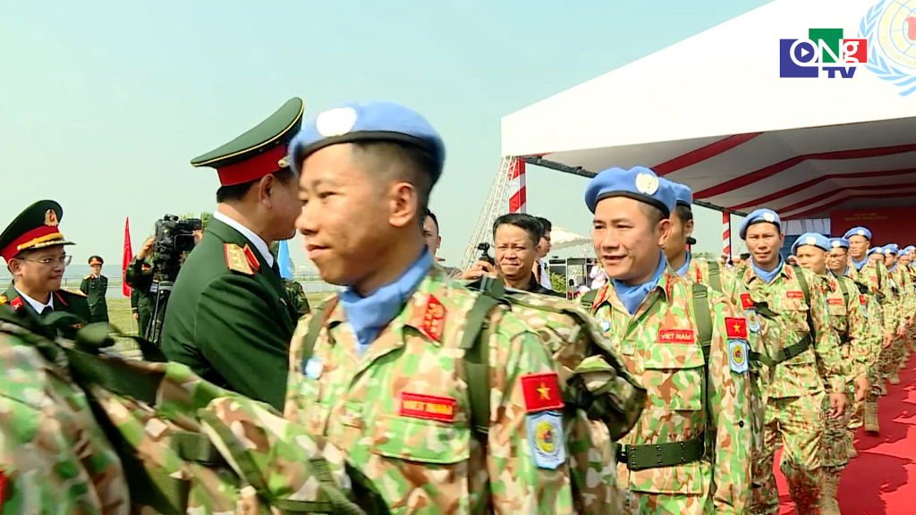 Việt Nam xuất quân thực hiện nhiệm vụ gìn giữ hòa bình Liên hợp quốc.