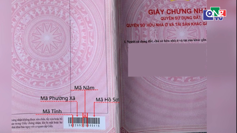 Từ 1/9, thửa đất được gắn m&atilde; định danh 12 chữ số