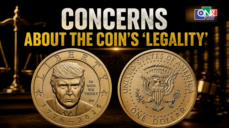 Ra mắt đồng xu 1 USD mang h&igrave;nh Tổng thống D.Trump