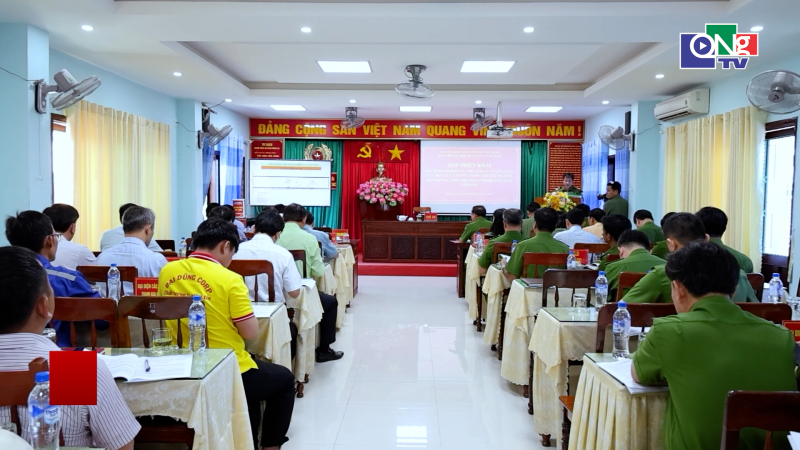 Chuẩn bị Hội thao nghiệp vụ chữa ch&aacute;y v&agrave; cứu nạn, cứu hộ năm 2026