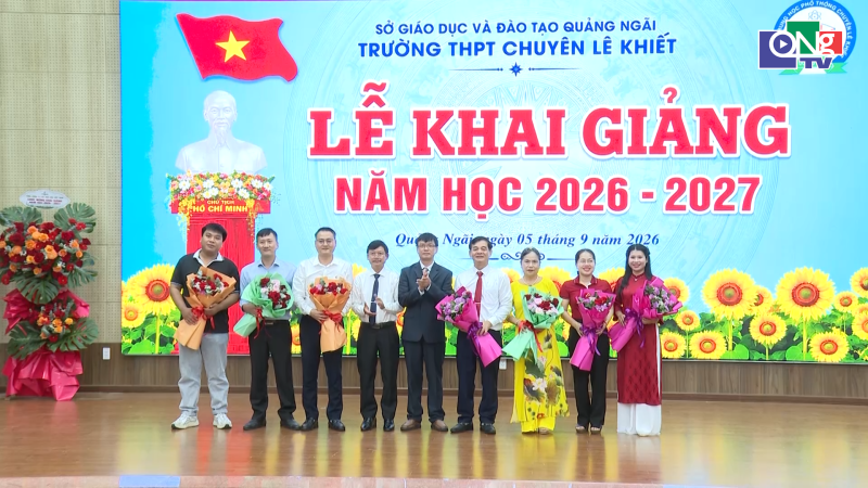 Trường THPT chuy&ecirc;n L&ecirc; Khiết khai giảng năm học 2026 &ndash; 2027