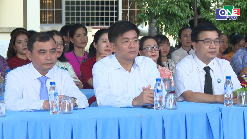 Trường THPT số 2 Đức Phổ khai giảng năm học 2026 - 2027