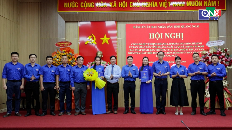 Th&agrave;nh lập Đo&agrave;n TNCS Hồ Ch&iacute; Minh UBND tỉnh