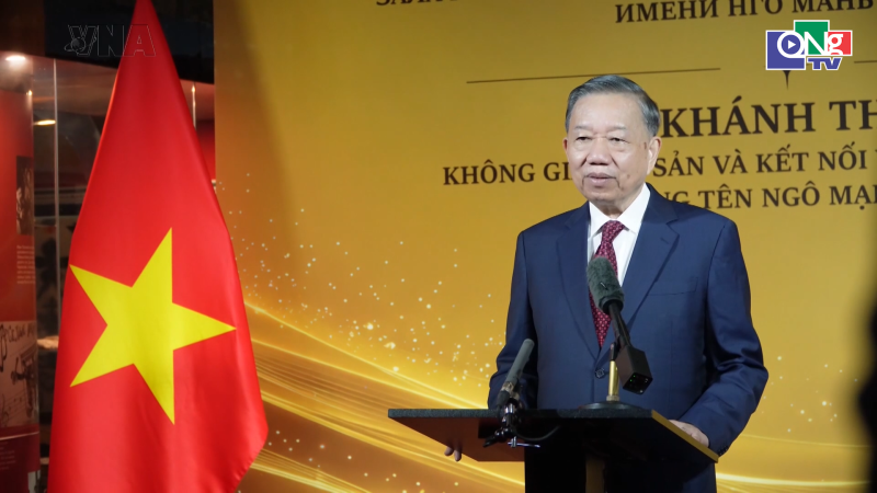 Khai trương Kh&ocirc;ng gian Di sản v&agrave; kết nối văn h&oacute;a Việt &ndash; Nga