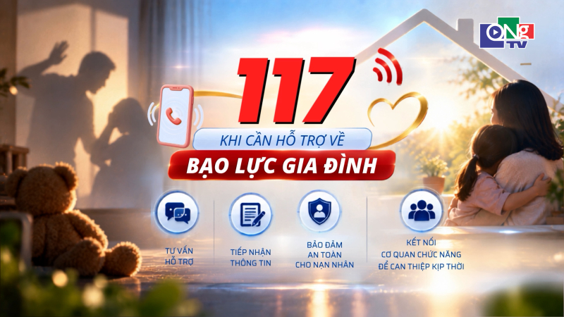 Gọi 117 khi cần hỗ trợ về bạo lực gia đ&igrave;nh