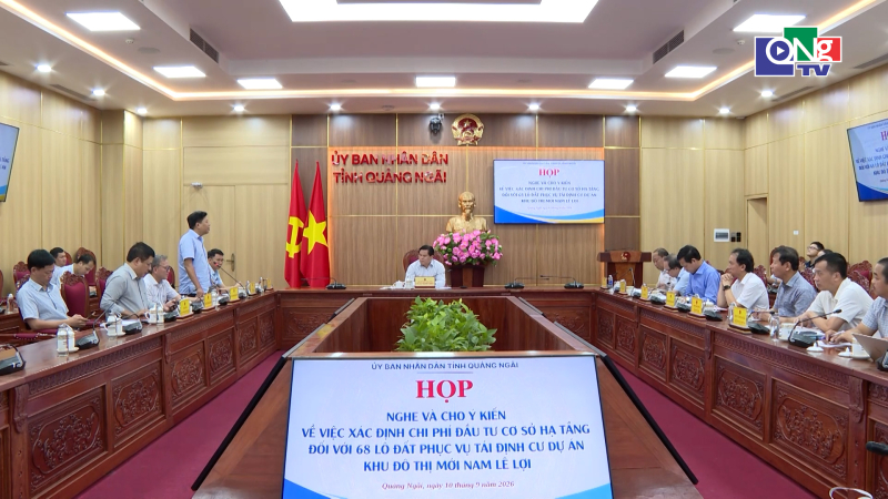 X&aacute;c định chi ph&iacute; hạ tầng t&aacute;i định cư dự &aacute;n Khu đ&ocirc; thị mới Nam L&ecirc; Lợi