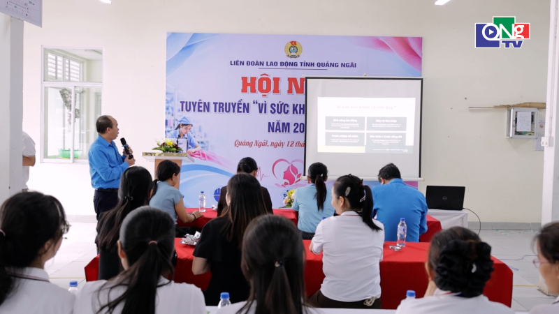 Tuy&ecirc;n truyền chăm s&oacute;c sức khỏe người lao động