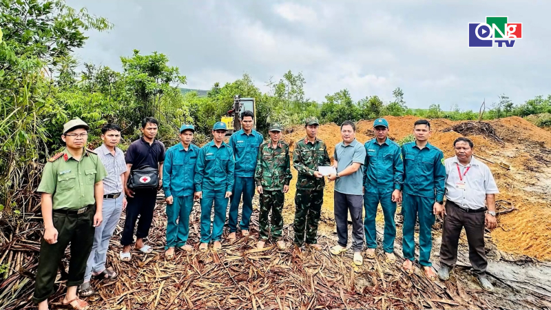 Quy tập 3 h&agrave;i cốt liệt sĩ tại x&atilde; Đặng Th&ugrave;y Tr&acirc;m