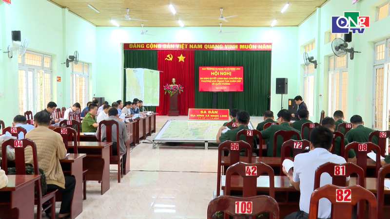 X&atilde; Ngọc Linh diễn tập khu vực ph&ograve;ng thủ năm 2026