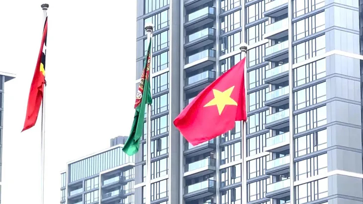 Quốc kỳ Việt Nam sẽ tung bay tại lễ ch&agrave;o đ&oacute;n c&aacute;c đo&agrave;n ASIAD 20