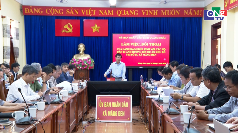 Đối thoại th&aacute;o gỡ vướng mắc bồi thường dự &aacute;n Khu đ&ocirc; thị số 01&nbsp;