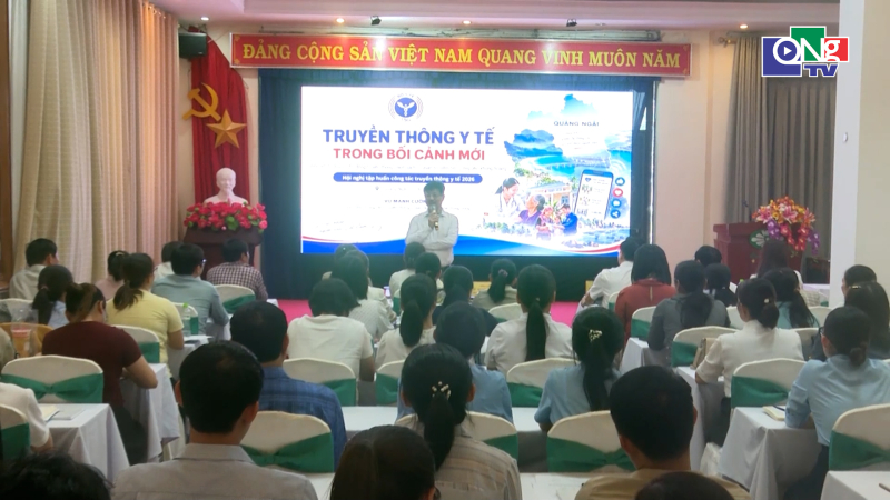 Tập huấn n&acirc;ng cao năng lực truyền th&ocirc;ng y tế