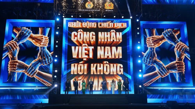 Chiến dịch c&ocirc;ng nh&acirc;n Việt Nam n&oacute;i kh&ocirc;ng với ma t&uacute;y