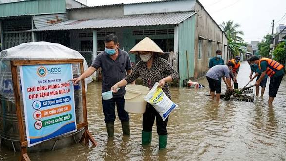 Chủ động ph&ograve;ng bệnh sau ngập &uacute;ng