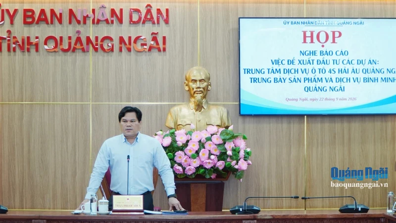 Nh&agrave; đầu tư đề xuất thực hiện 2 dự &aacute;n tại x&atilde; Tư Nghĩa